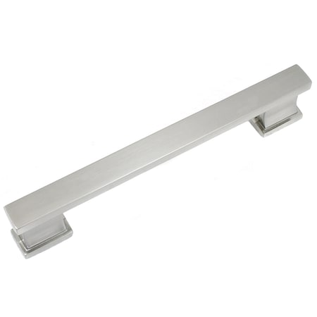 128mm Pull, Park Avenue, Satin Nickel